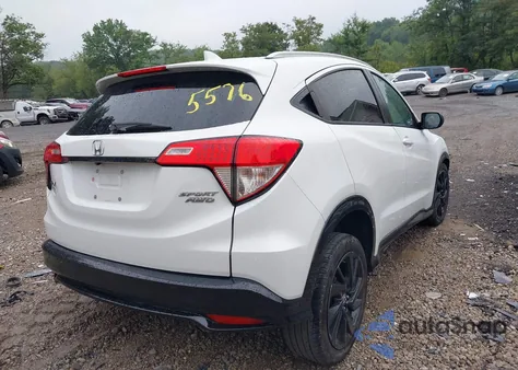 2021 Honda Hr-V Awd Sport from USA, damaged, VIN 3CZRU6H10MM755576